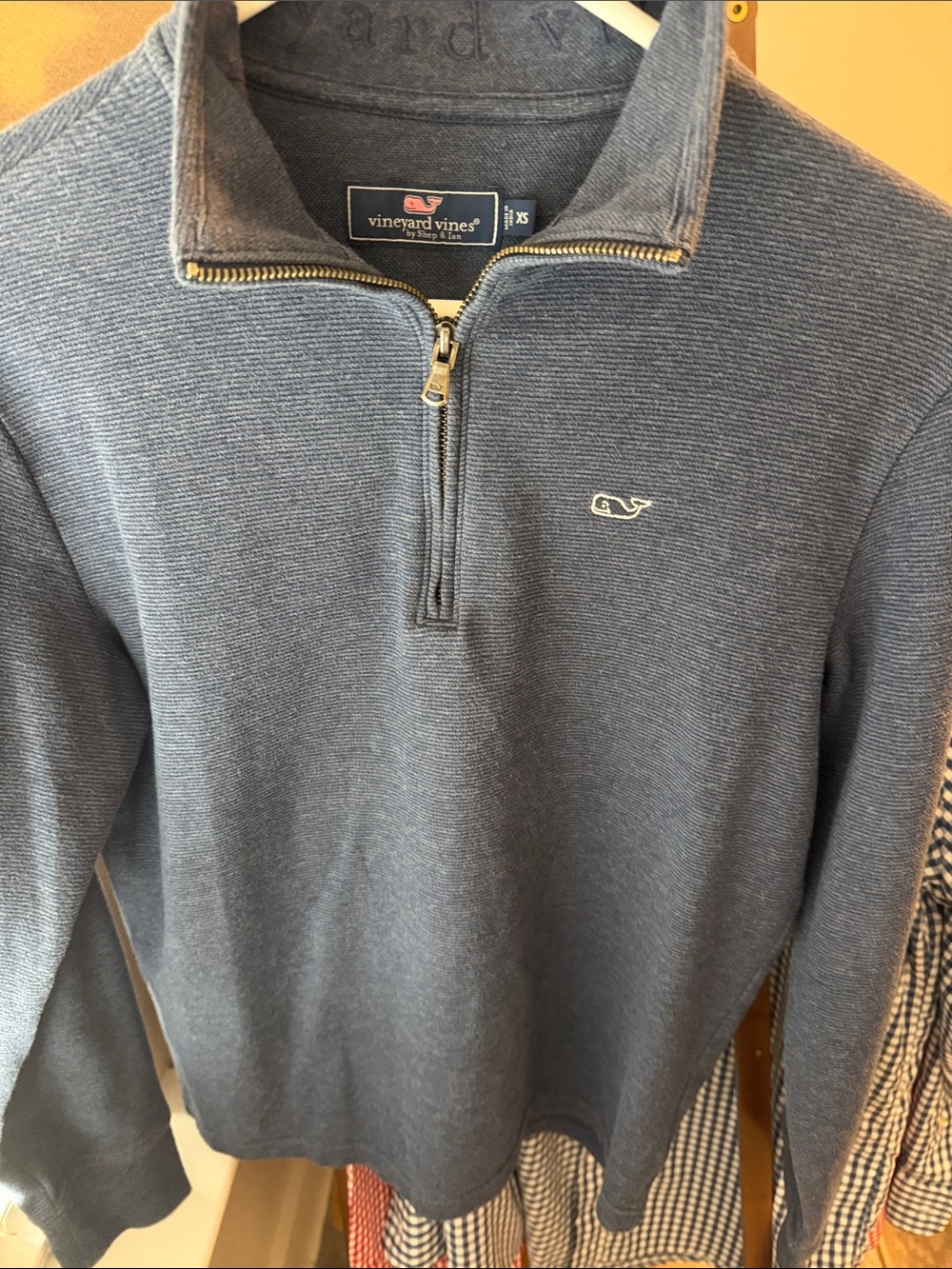 Vineyard Vines Men’s Navy Half-Zip Pullover